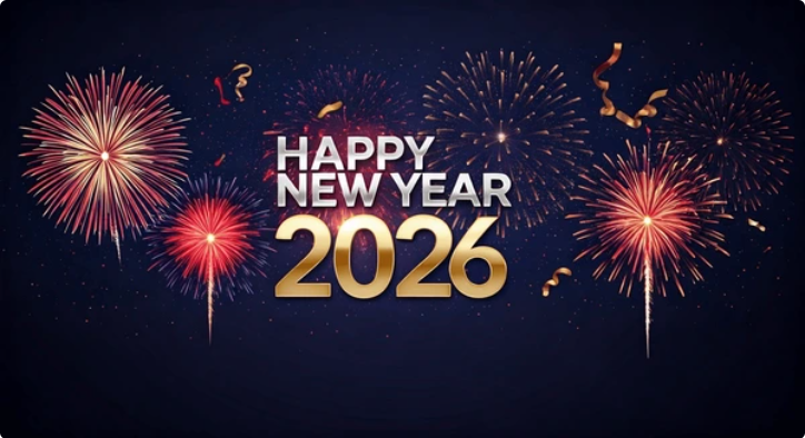 Thông báo lịch nghỉ Tết dương lịch Bính Ngọ 2026