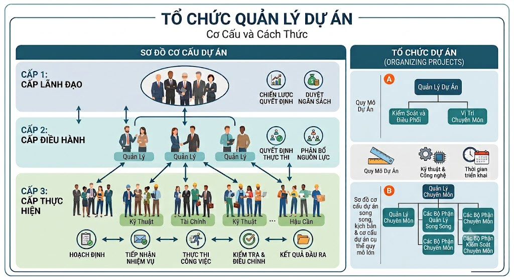 Tổ chức quản lý dự án